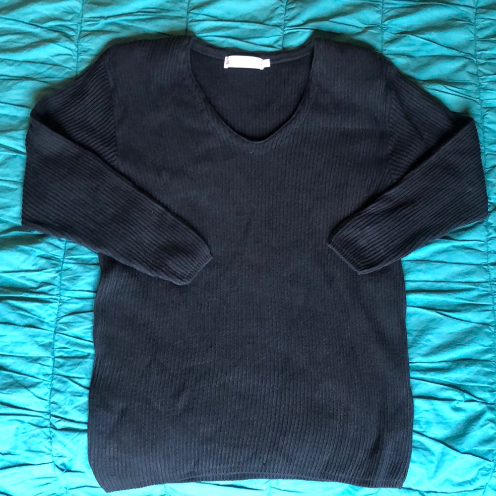 Delia Mckain Ribbed Sweater Size M NWOT